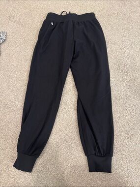 Zella Black Kids Joggers with Ribbed Cuffs